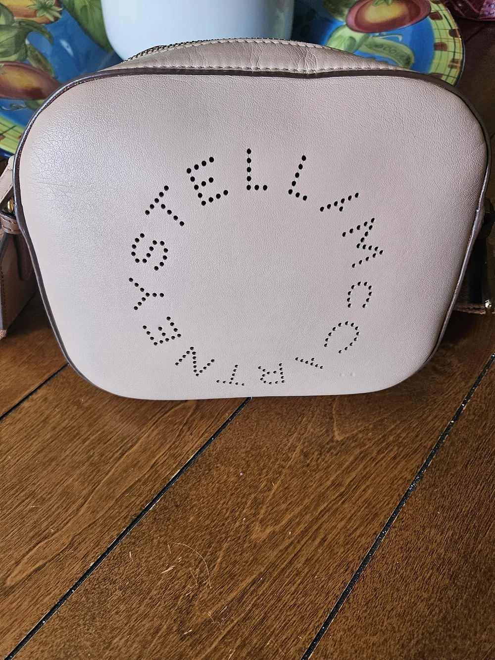 Stella McCartney Logo Mini Crossbody Bag with Branded Strap